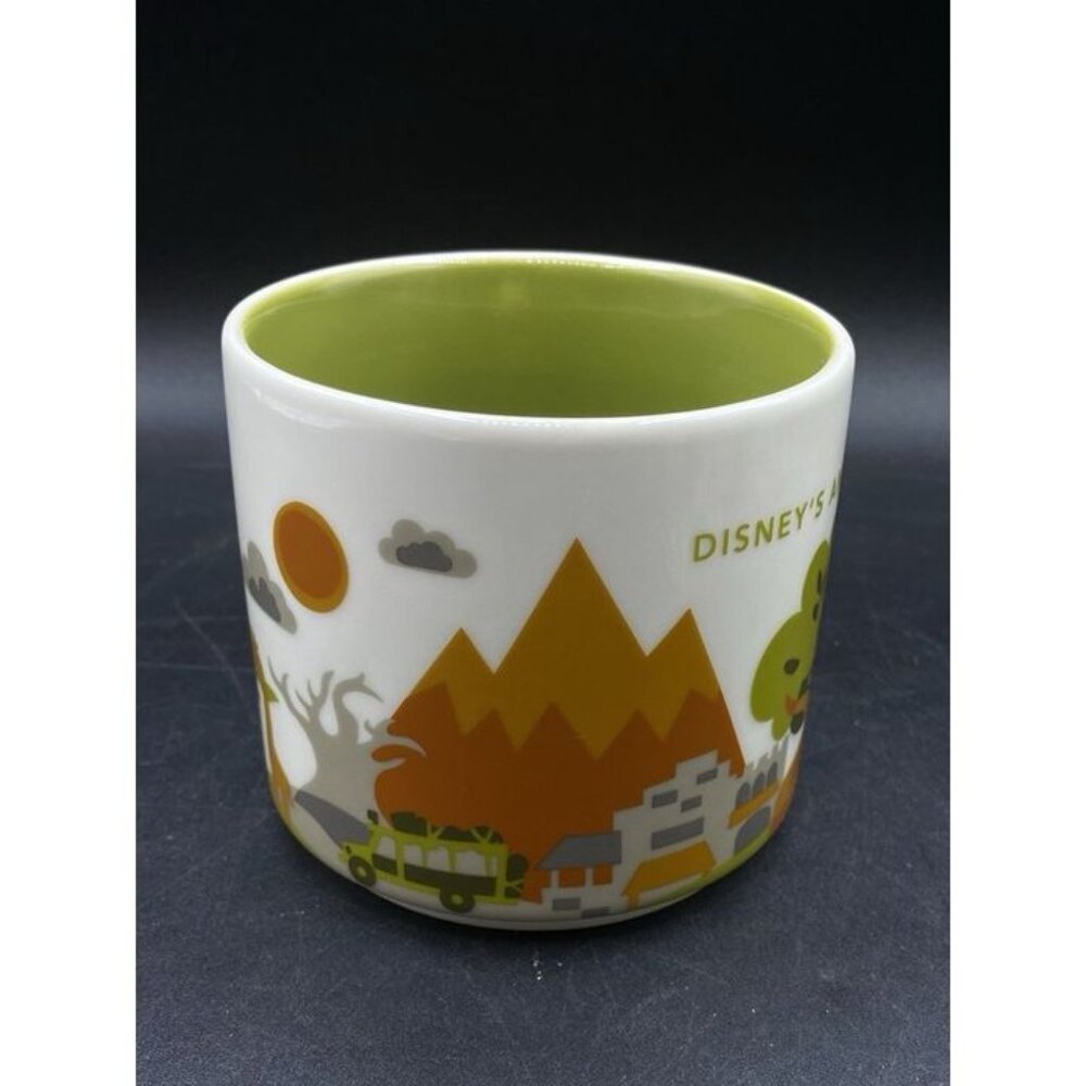 Starbucks Disney's Animal Kingdom Coffee Mug You Are Here Series 14 oz - Picture 2 of 9
